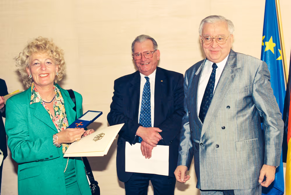 Handover of the Cross of Merit