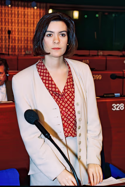 Photo 11: MEP Eluned MORGAN at the European Parliament in Strasbourg