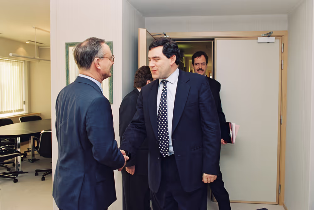EP President meets UK Shadow Chancellor of the Exchequer Gordon BROWN