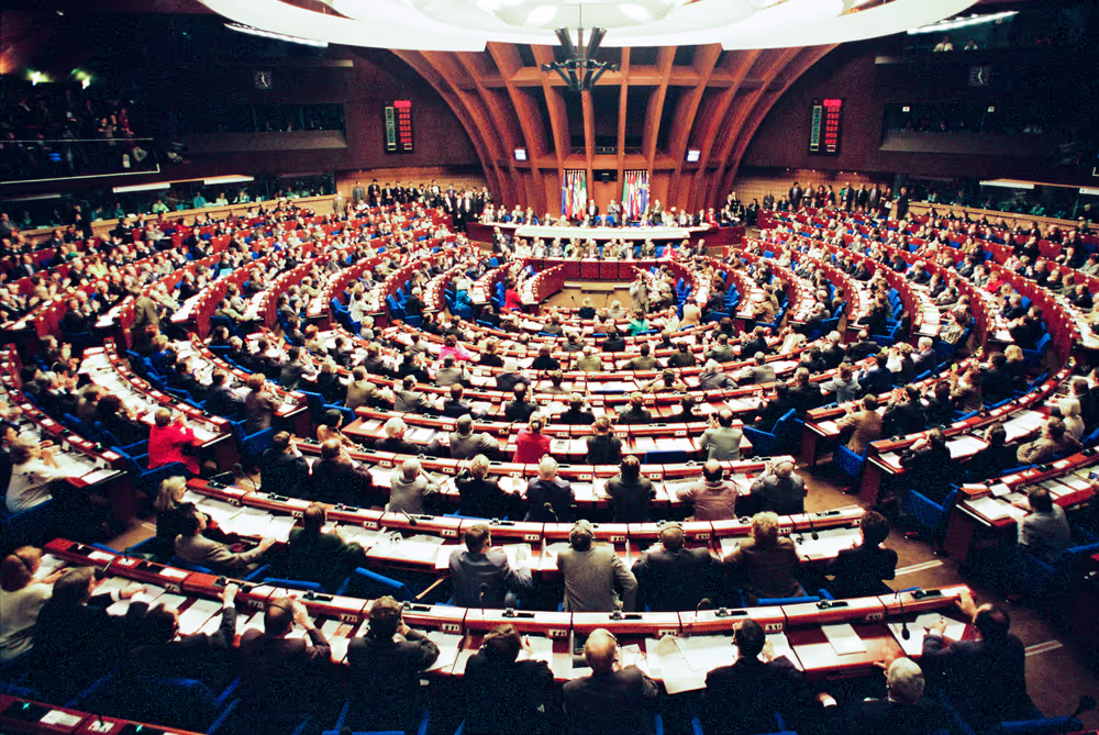 Plenary session in Strasbourg