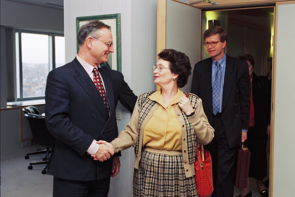 EP President meets with Commissioner-designate Anita GRADIN in Brussels