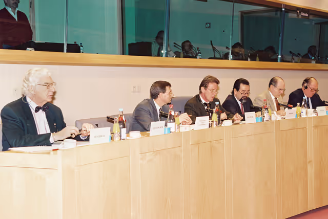 Fotografia 4: Hearing of Joao de DEUS PINHEIRO, Commissioner designate for relations with ACP, South Africa and Lome Convention countries