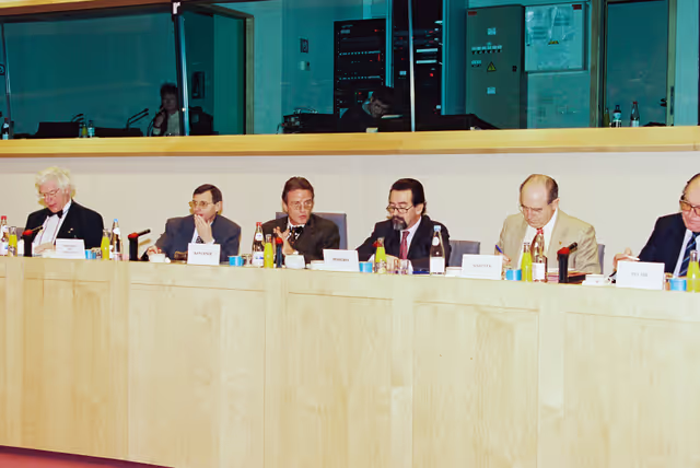 Fotografie 4: Hearing of Joao de DEUS PINHEIRO, Commissioner designate for relations with ACP, South Africa and Lome Convention countries