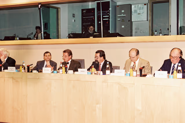 Fotografia 5: Hearing of Joao de DEUS PINHEIRO, Commissioner designate for relations with ACP, South Africa and Lome Convention countries
