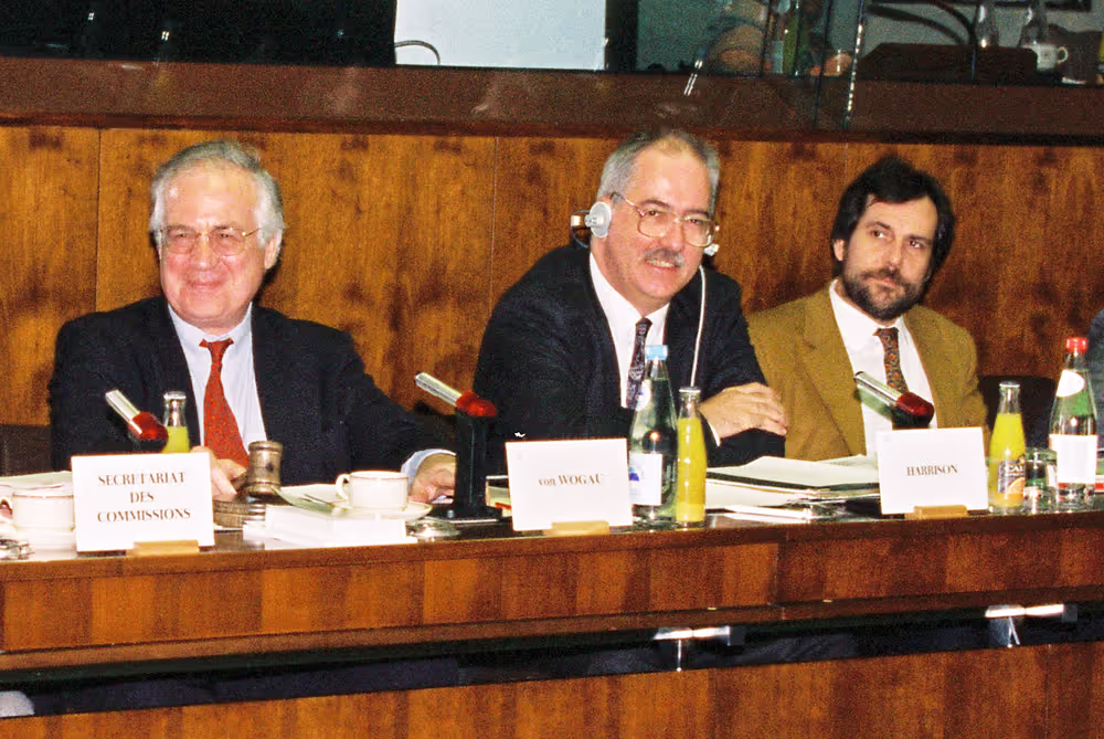 ECON committee meeting at the EP in Strasbourg