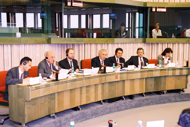 EU-Bulgaria Joint Parliamentary Committee. The purpose of the session was to work for the preparation and in support of the efforts towards Bulgaria's accession to the EU.