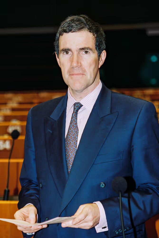 MEP Brendan Patrick DONNELLY takes part in a plenary session in Brussels