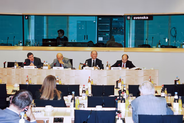 Photo 2: Meeting in Brussels