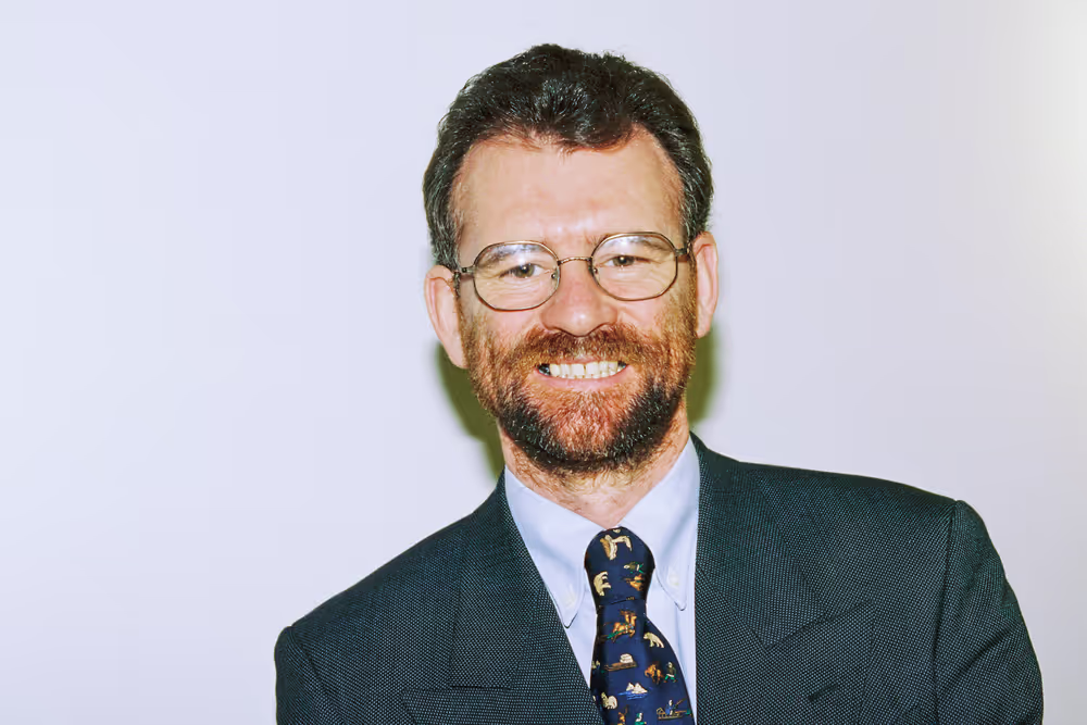 Portrait of MEP Tony CUNNINGHAM in Brussels