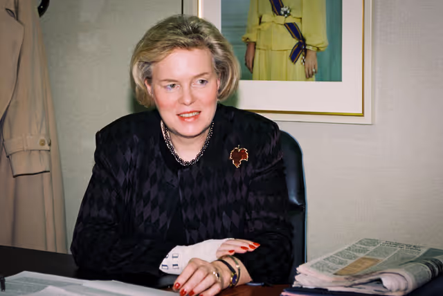 Fotografi 2: MEP Hanja MAIJ-WEGGEN in her office in Brussels
