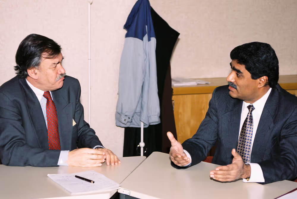 Visitors at the European Parliament in Brussels