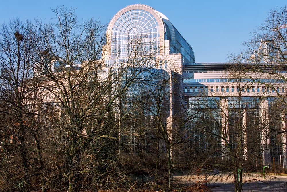 EP - Paul-Henri Spaak building, which houses the debating chamber