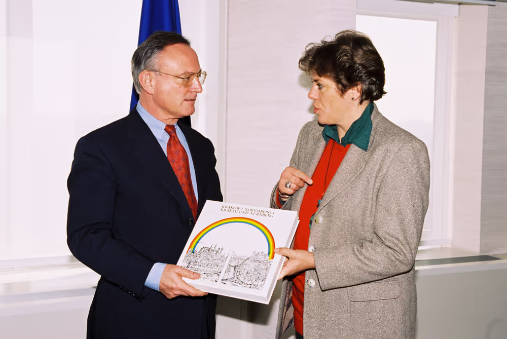 EP President meets with MEP Lissy GRONER