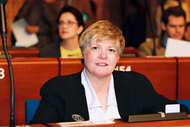 Fotó 3: MEP Anita Jean POLLACK attends a plenary session in Strasbourg