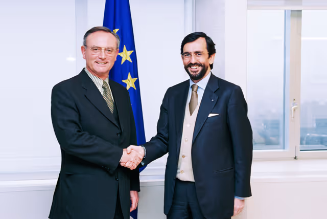 Photo 2 : EP President meets with MEP Riccardo GAROSCI