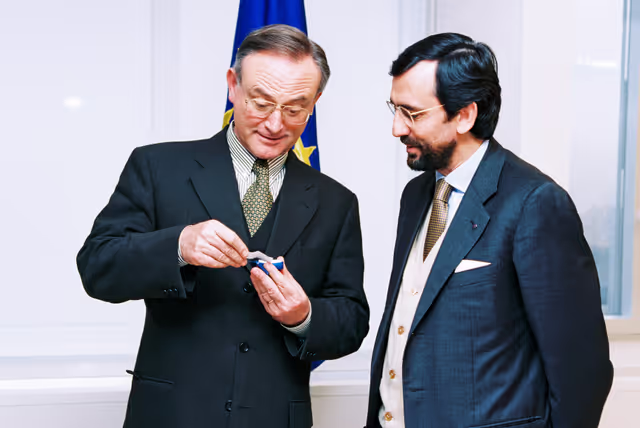 Photo 3 : EP President meets with MEP Riccardo GAROSCI