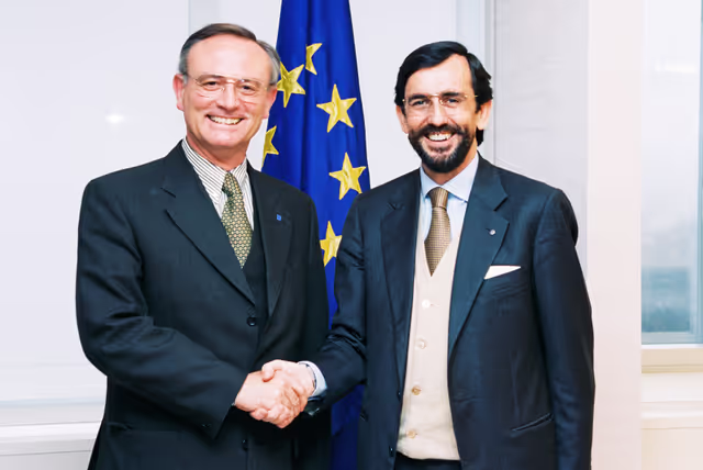 Photo 1 : EP President meets with MEP Riccardo GAROSCI