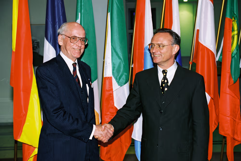 Klaus HANSCH EP President meets with Lennart MERI