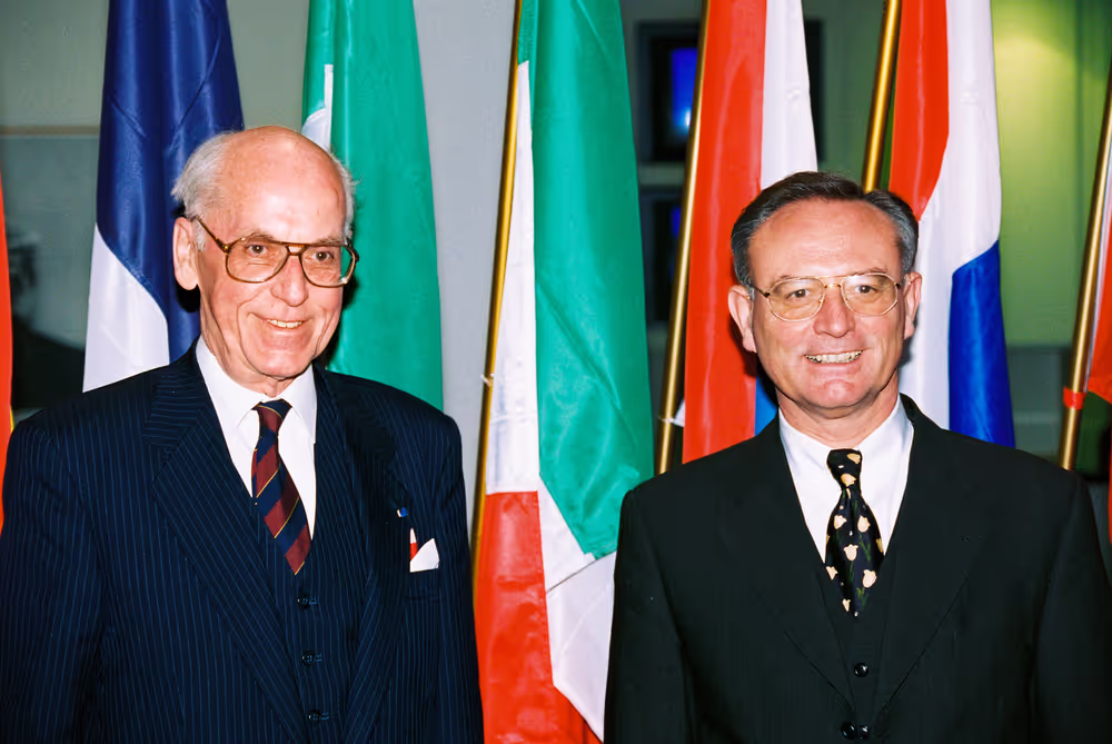 Klaus HANSCH EP President meets with Lennart MERI