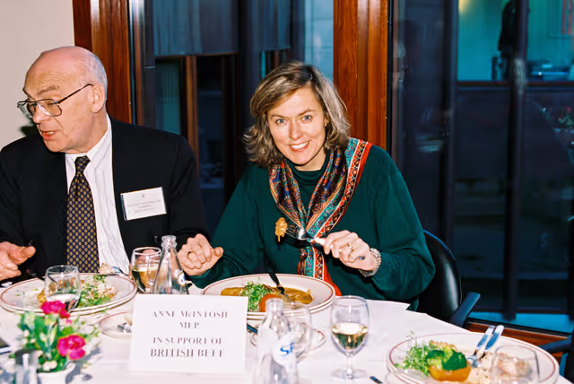 Nuotrauka 1: Anne Caroline B. McINTOSH in support of british beef