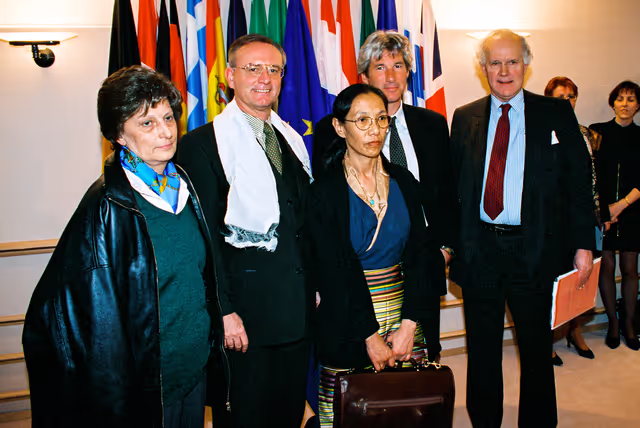 Nuotrauka 15: Klaus HANSCH EP President meets with Richard GERE