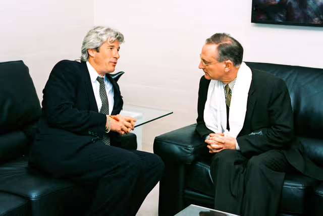 Nuotrauka 16: Klaus HANSCH EP President meets with Richard GERE