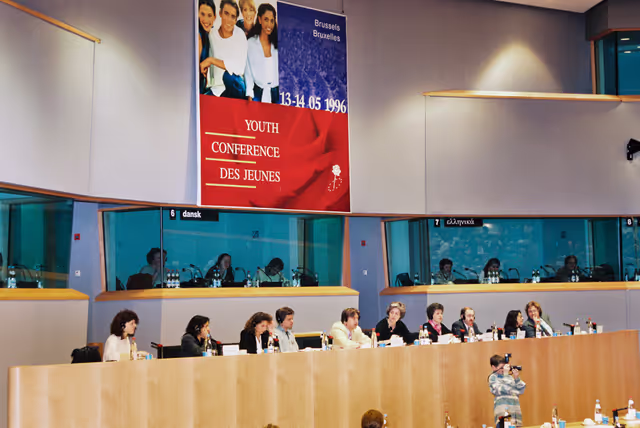 Fotografia 11: Youth conference in Brussels
