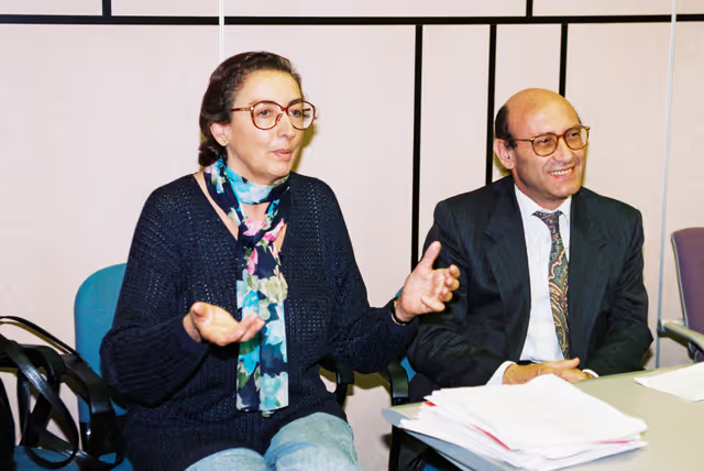 Fotografie 8: Spanish MEPs of the GUE-NGL group with visitors in Strasbourg
