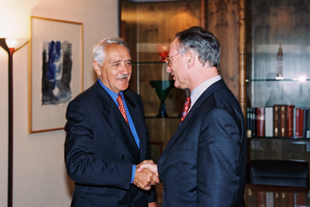 Meeting with Klaus HANSCH EP President