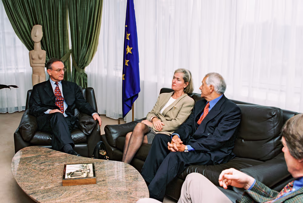 Meeting with Klaus HANSCH EP President