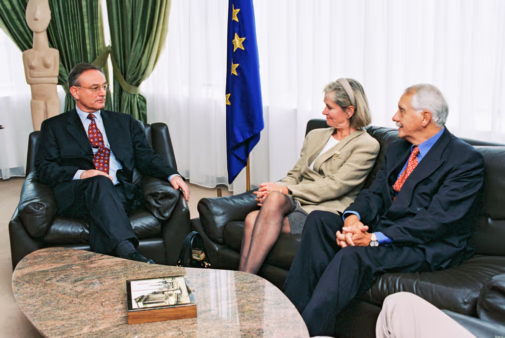 Meeting with Klaus HANSCH EP President