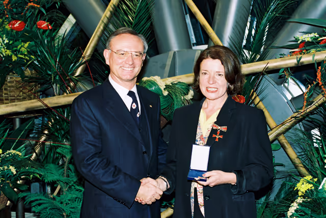 Suriet 45: German MEPs are awarded the German 'Verdienstkreuz' (Merit Cross of the Federal Republic of Germany)