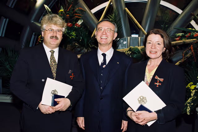 Suriet 47: German MEPs are awarded the German 'Verdienstkreuz' (Merit Cross of the Federal Republic of Germany)