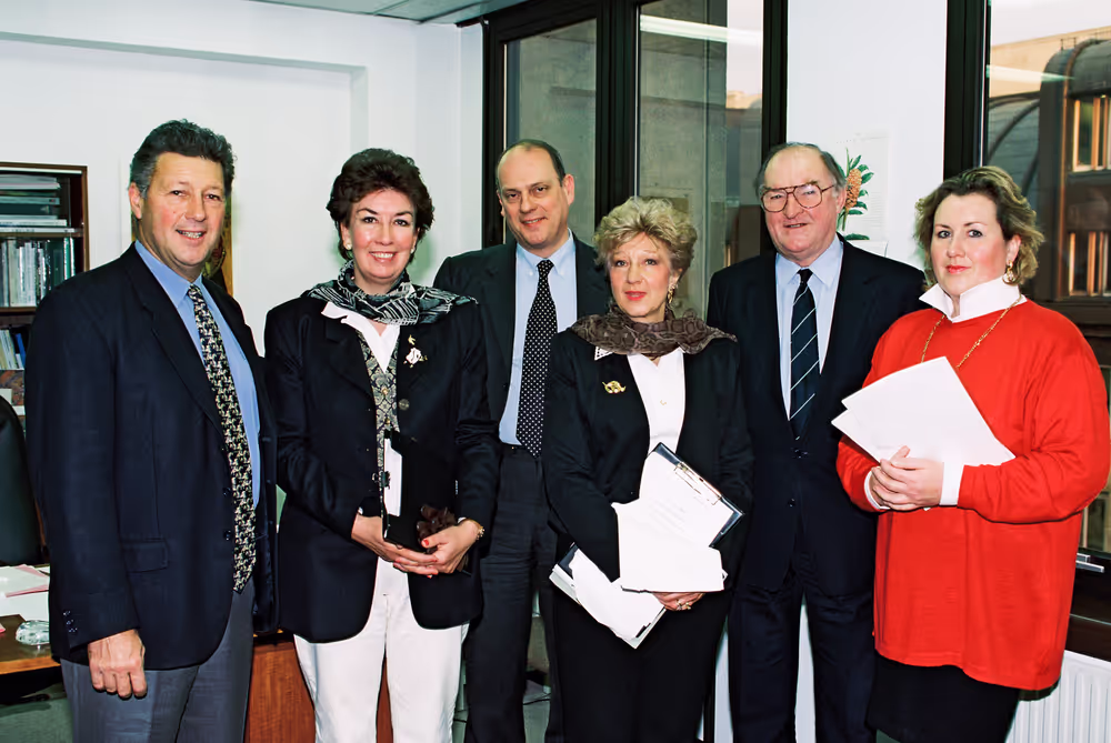 British MEPs with guests in Brussels