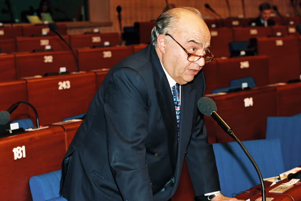 MEP Lucio MANISCO at the European Parliament in Strasbourg