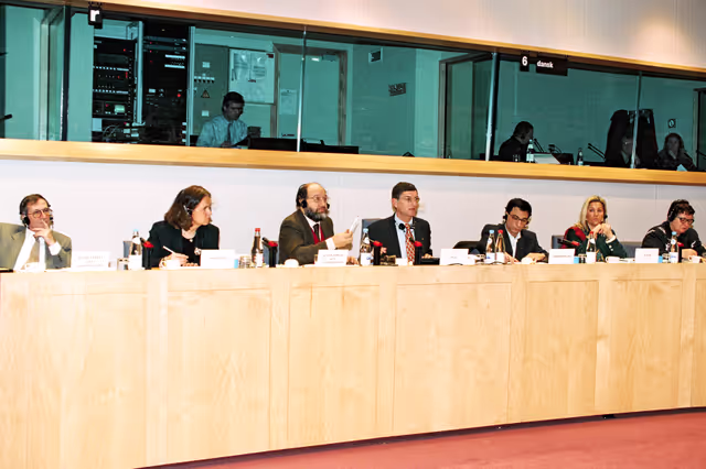 CULT Committee Meeting at the European Parliament in Brussels