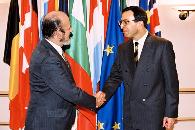Foto 5: Official Visit of Petar STOYANOV, President of Bulgaria at the European Parliament in Brussels