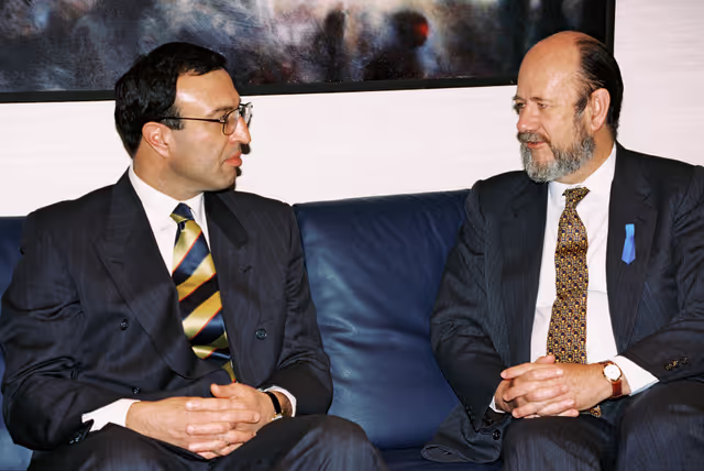 Foto 2: Official Visit of Petar STOYANOV, President of Bulgaria at the European Parliament in Brussels