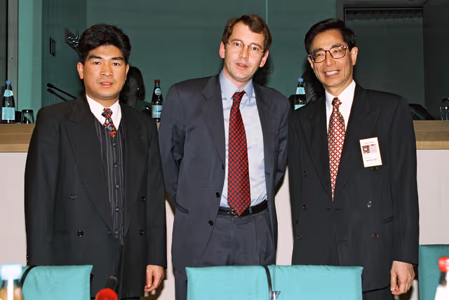 Fotogrāfija 1: EU-Hong Kong Meeting at the European Parliament in Brussels
