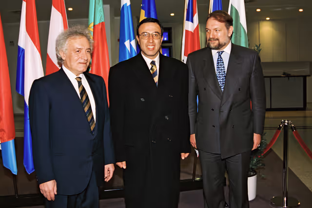 Foto 9: Official Visit of Petar STOYANOV, President of Bulgaria at the European Parliament in Brussels