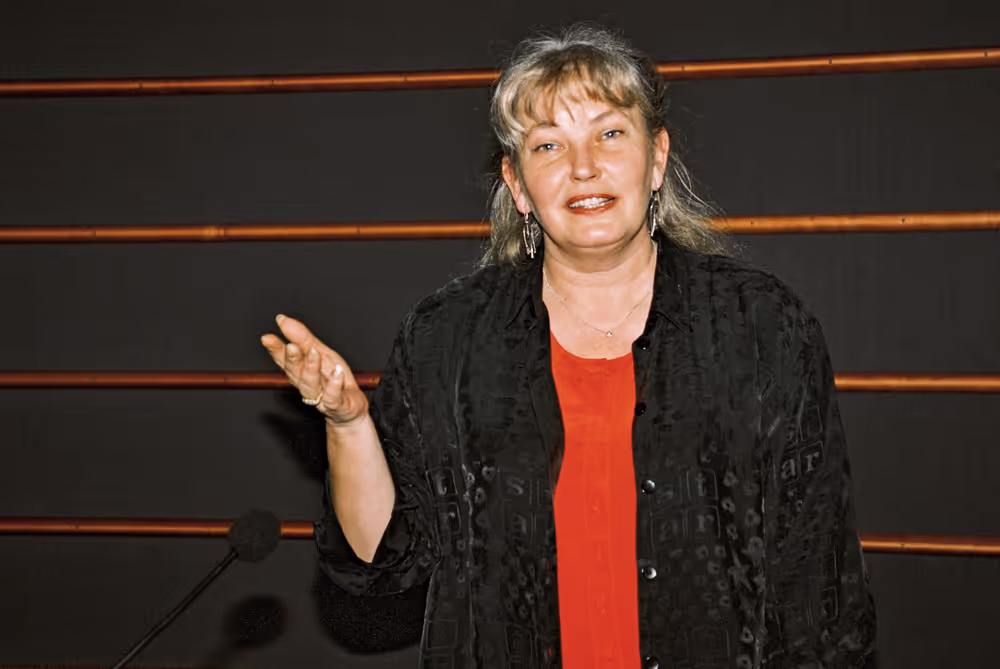 MEP Malou LINDHOLM at the European Parliament in Brussels