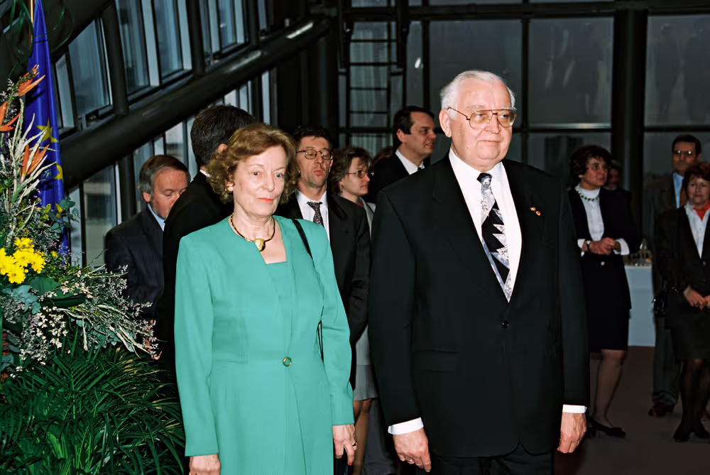 EP President meets with Egon KLEPSCH, Former EP President