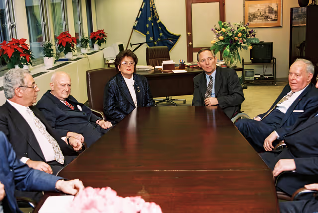 Photo 9: 90th anniversary of Pierre PFLIMLIN, Former EP President