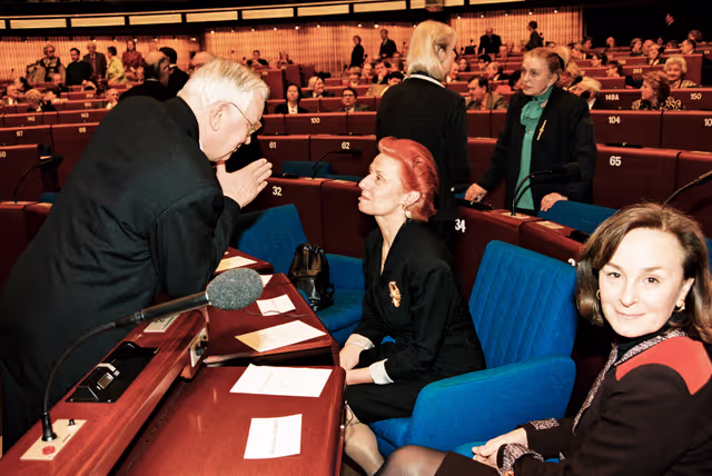 Photo 14: 90th anniversary of Pierre PFLIMLIN, Former EP President
