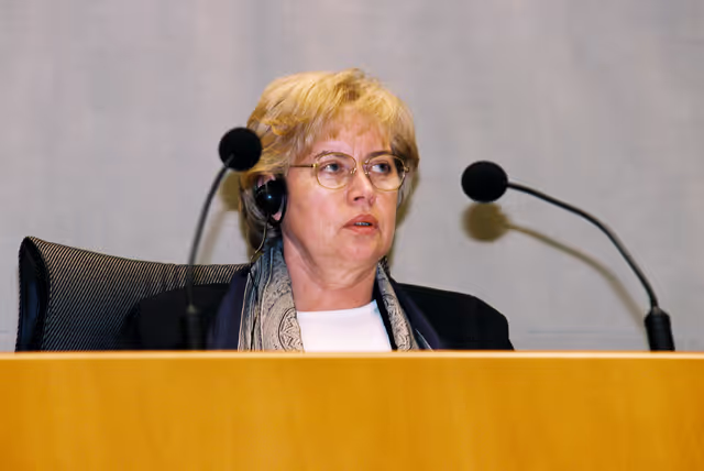 Fotografi 5: Plenary session at the European Parliament in Brussels chaired by Mep Magdalene HOFF
