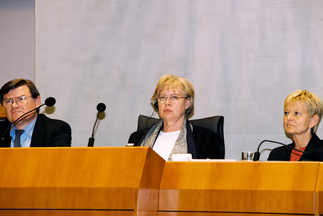 Fotografi 4: Plenary session at the European Parliament in Brussels chaired by Mep Magdalene HOFF