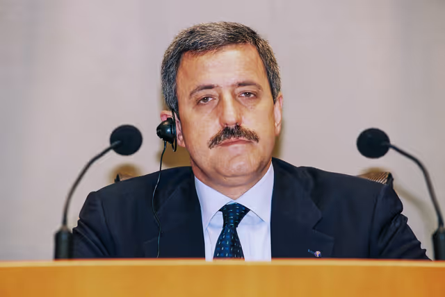 Fotografi 3: Plenary session at the European Parliament in Brussels chaired by Mep Guido PODESTA