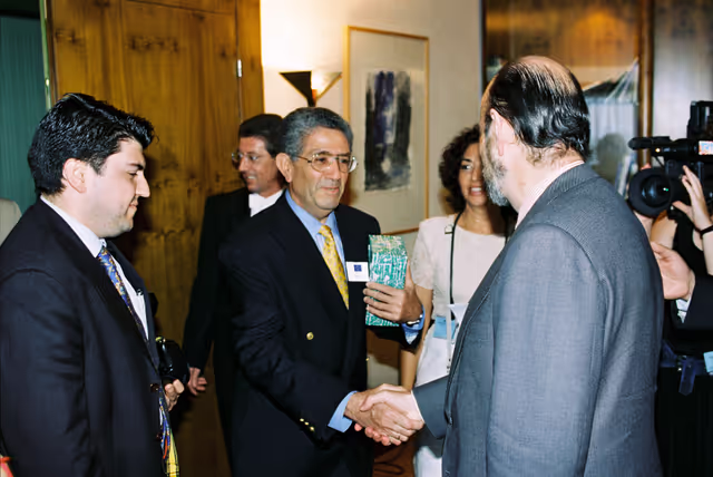 Nuotrauka 4: Jose Maria GIL-ROBLES GIL-DELGADO EP President meets Jorge HERNANDEZ MOLLAR