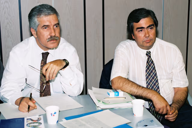 Meeting with Honorio NOVO and Joaquim MIRANDA on the Agenda 2000