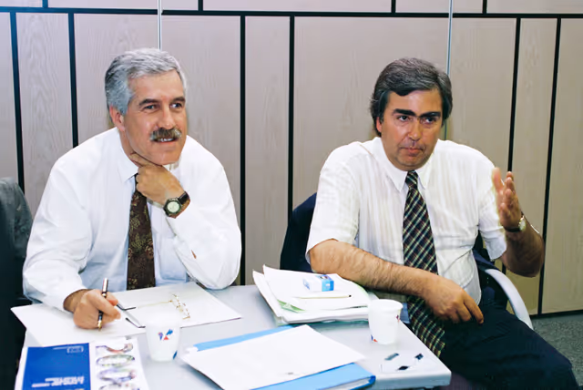 Meeting with Honorio NOVO and Joaquim MIRANDA on the Agenda 2000